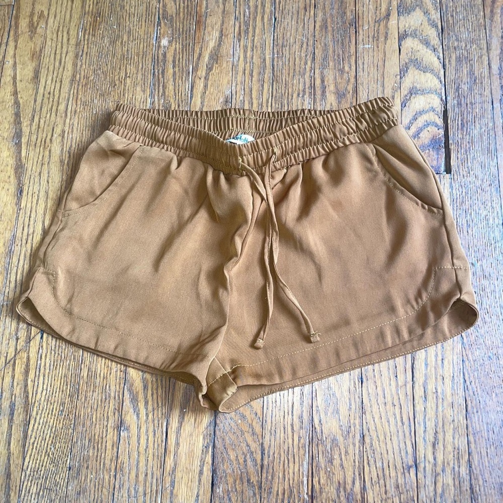 Brown shorts!